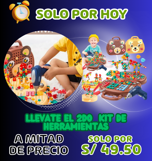 Oferta 2da Unidad Kit de Herramientas Montesorri